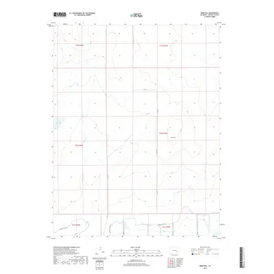 2019 Map of Nero Hill, 2019 Print