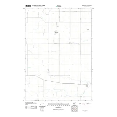 2010 Map of Nerstrand, 2010 Print