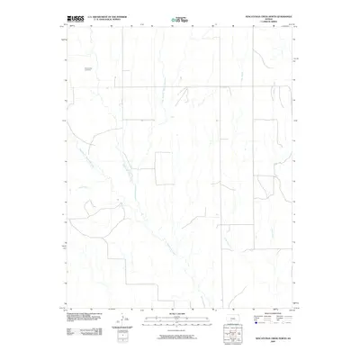 2009 Map of Nescatunga Creek North, 2009 Print