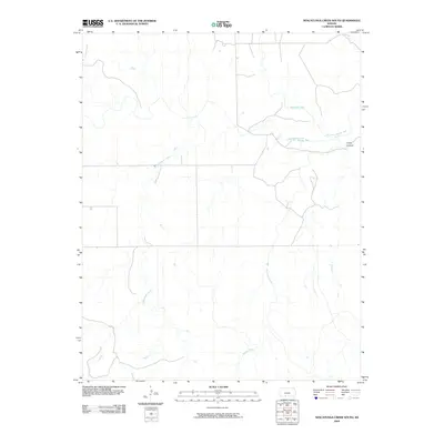 2009 Map of Nescatunga Creek South, 2009 Print