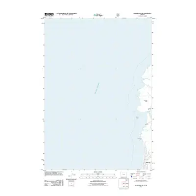 2011 Map of Neskowin OE W, 2011 Print