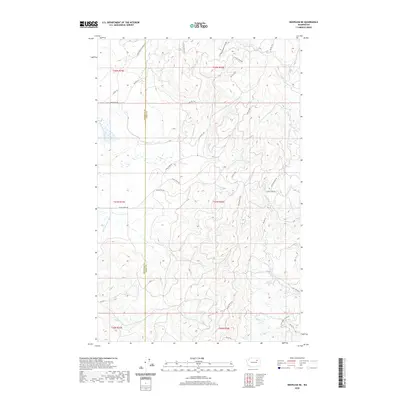2020 Map of Nespelem NE, 2020 Print