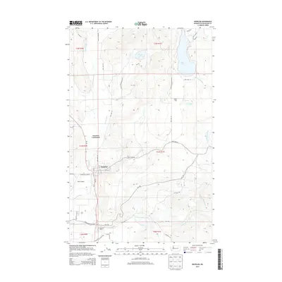 2014 Map of Nespelem, 2014 Print