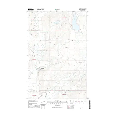 2017 Map of Nespelem, 2017 Print