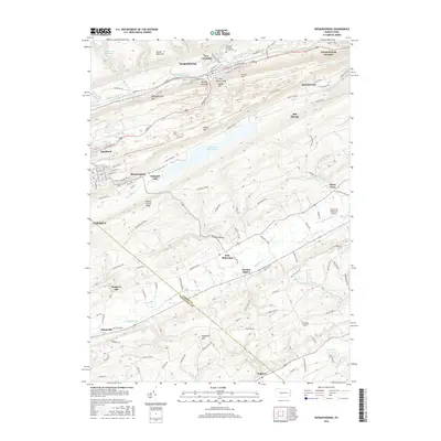 2016 Map of Nesquehoning, 2016 Print