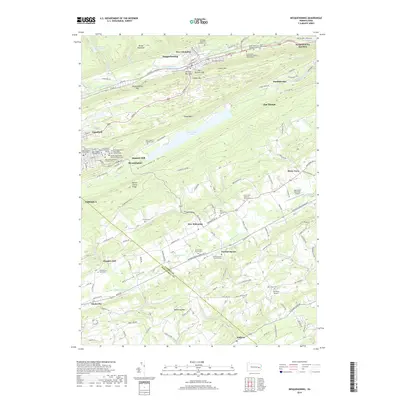 2019 Map of Nesquehoning, 2019 Print