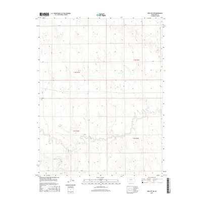 2015 Map of Ness City NE, 2015 Print