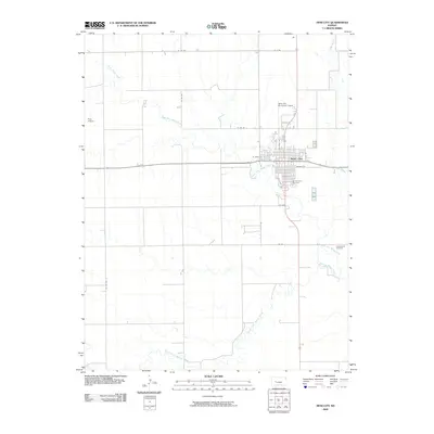 2009 Map of Ness City, 2009 Print