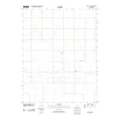 2009 Map of Ness City SE, 2009 Print