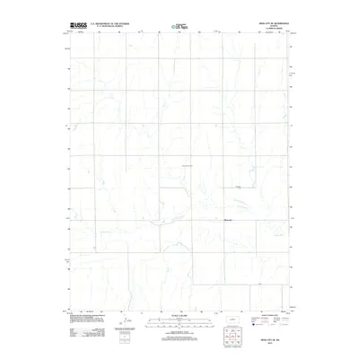 2012 Map of Ness City SE, 2012 Print