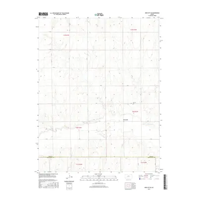 2015 Map of Ness City SE, 2015 Print