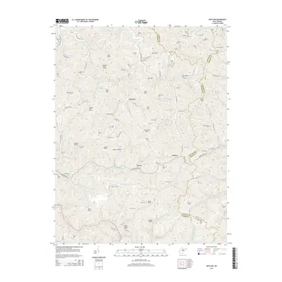 2014 Map of Nestlow, 2014 Print