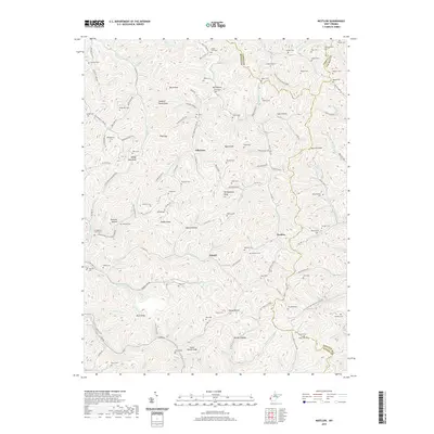 2019 Map of Nestlow, 2019 Print