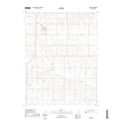 2018 Map of Netawaka, 2018 Print