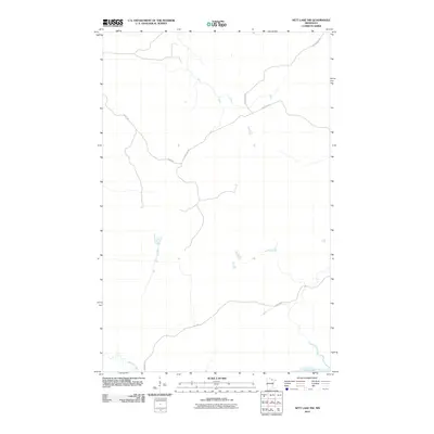 2010 Map of Nett Lake NW, 2010 Print