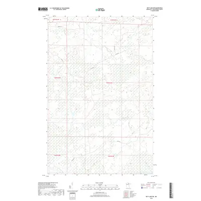 2019 Map of Nett Lake NW, 2019 Print