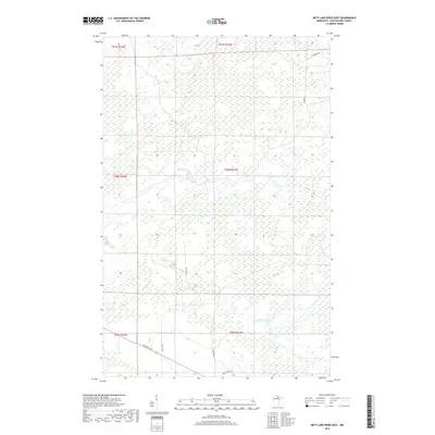2019 Map of Nett Lake River East, 2019 Print