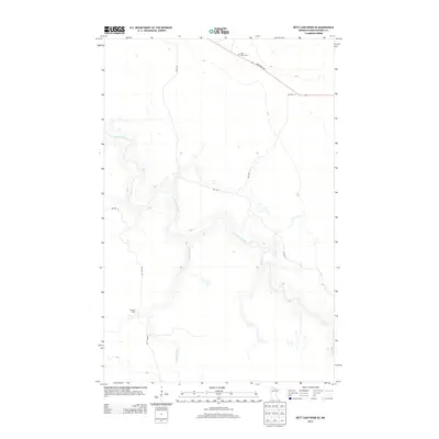 2013 Map of Nett Lake River SE, 2013 Print