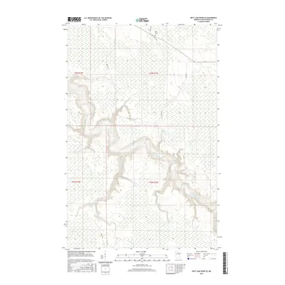 2016 Map of Nett Lake River SE, 2016 Print
