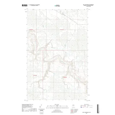 2019 Map of Nett Lake River SE, 2019 Print
