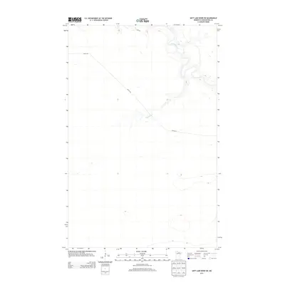 2013 Map of Nett Lake River SW, 2013 Print