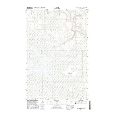 2016 Map of Nett Lake River SW, 2016 Print