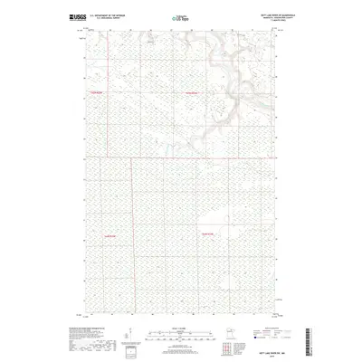 2019 Map of Nett Lake River SW, 2019 Print