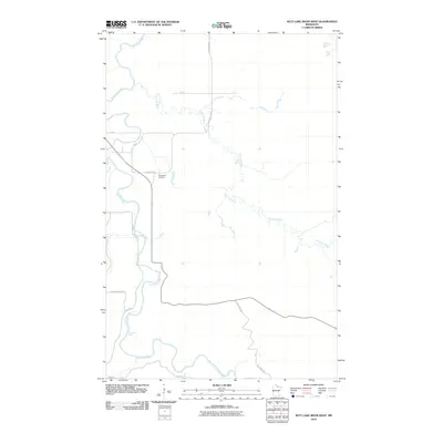 2010 Map of Nett Lake River West, 2010 Print