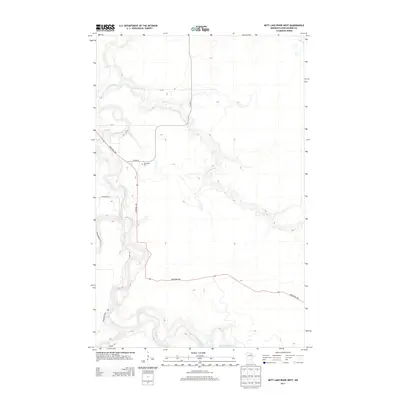 2013 Map of Nett Lake River West, 2013 Print