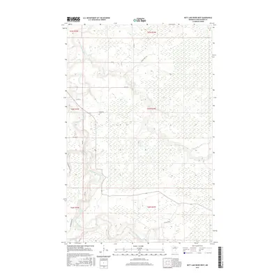 2016 Map of Nett Lake River West, 2016 Print