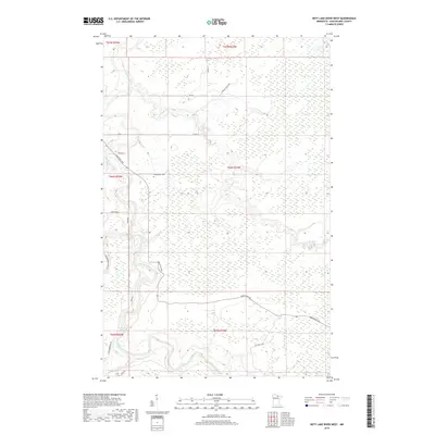 2019 Map of Nett Lake River West, 2019 Print