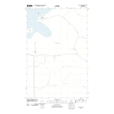2010 Map of Nett Lake, 2010 Print