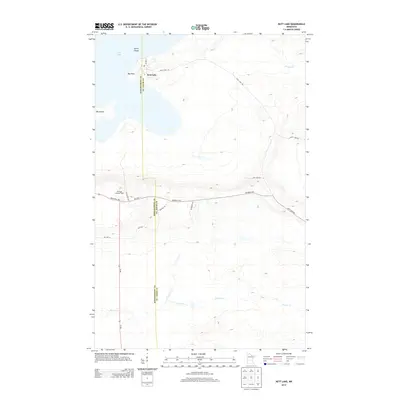2013 Map of Nett Lake, 2013 Print
