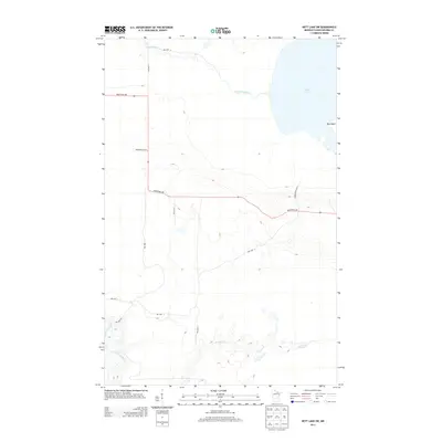 2013 Map of Nett Lake SW, 2013 Print