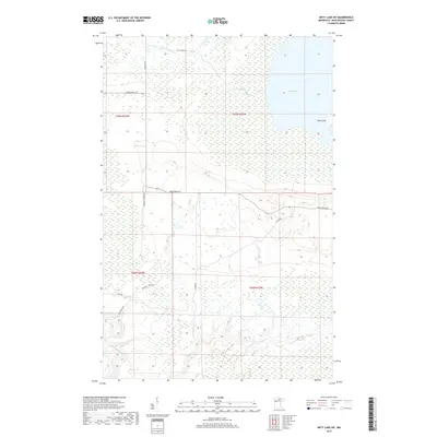 2019 Map of Nett Lake SW, 2019 Print