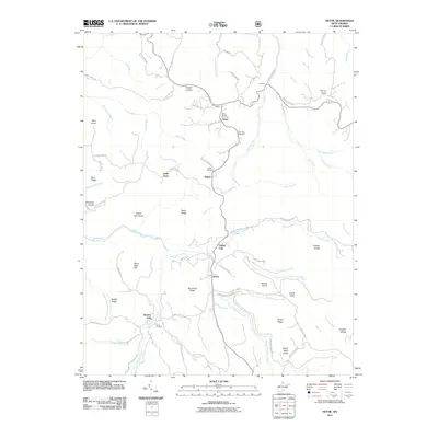 2011 Map of Nettie, 2011 Print