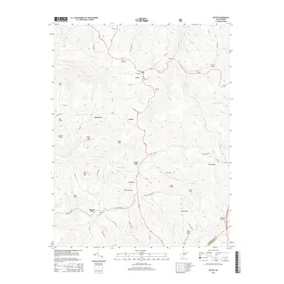 2014 Map of Nettie, 2014 Print
