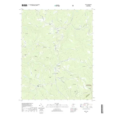 2019 Map of Nettie, 2019 Print