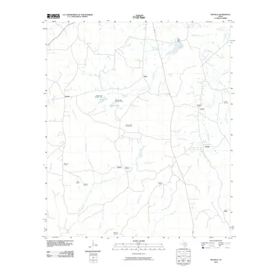 2010 Map of Neuville, 2010 Print