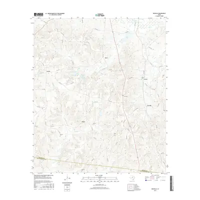 2016 Map of Neuville, 2016 Print