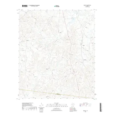2019 Map of Neuville, 2019 Print