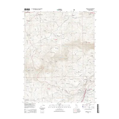 2015 Map of Nevada City, 2015 Print