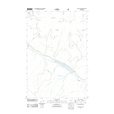 2011 Map of Nevada Lake, 2011 Print