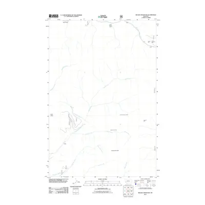 2011 Map of Nevada Mountain, 2011 Print