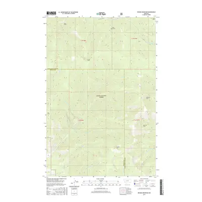 2017 Map of Nevada Mountain, 2017 Print