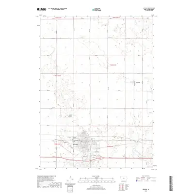 2018 Map of Nevada, 2018 Print