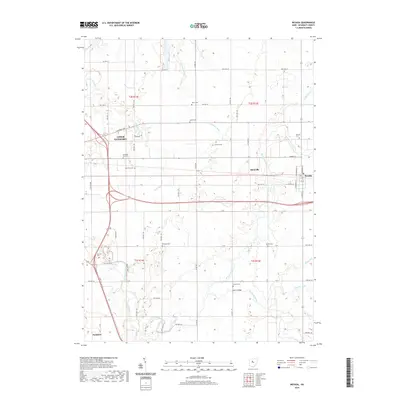 2019 Map of Nevada, 2019 Print