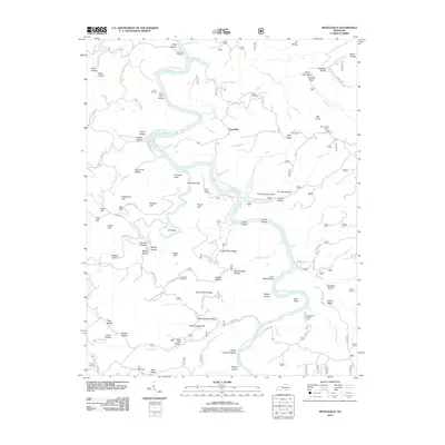 2010 Map of Nevelsville, 2010 Print