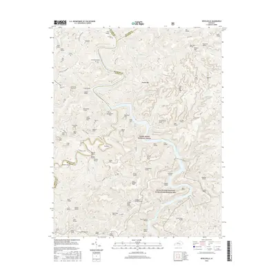 2016 Map of Nevelsville, 2016 Print