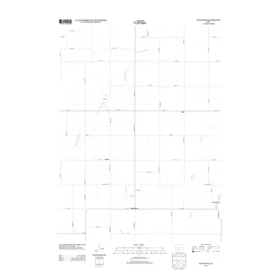 2013 Map of Nevinville, 2013 Print